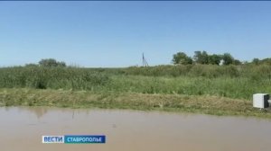 На Ставрополье уровень воды  в реках  начал снижаться