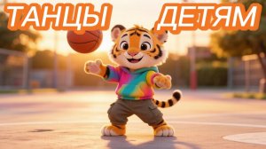 ТАНЦЫ для детей | танцы для малышей. Малыш тигрёнок🐯