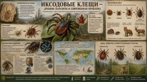 Кто такие иксодовые клещи?