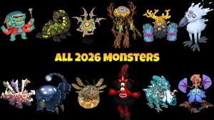 All 2026 Monsters And Their Release Dates ~ My Singing Monsters