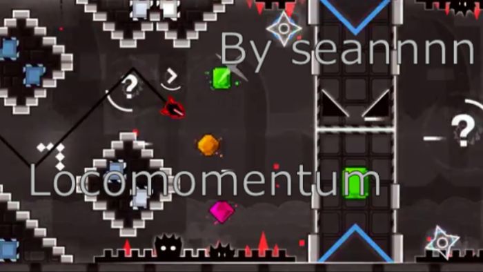 Locomomentum на 3 монеты by seannnn, Geometry Dash Weekly Demon Level