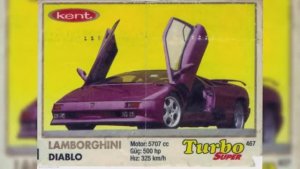 LAMBORGHINI DIABLO Первый Lamborghini быстрее 320 км/ч с вкладыша Turbo