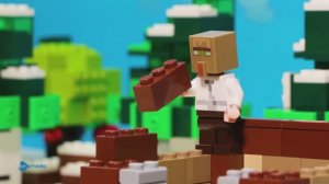 Что скрывается за ВОЛШЕБНОЙ дверью? Битва Стива и надзирателя! LEGO Видео детям