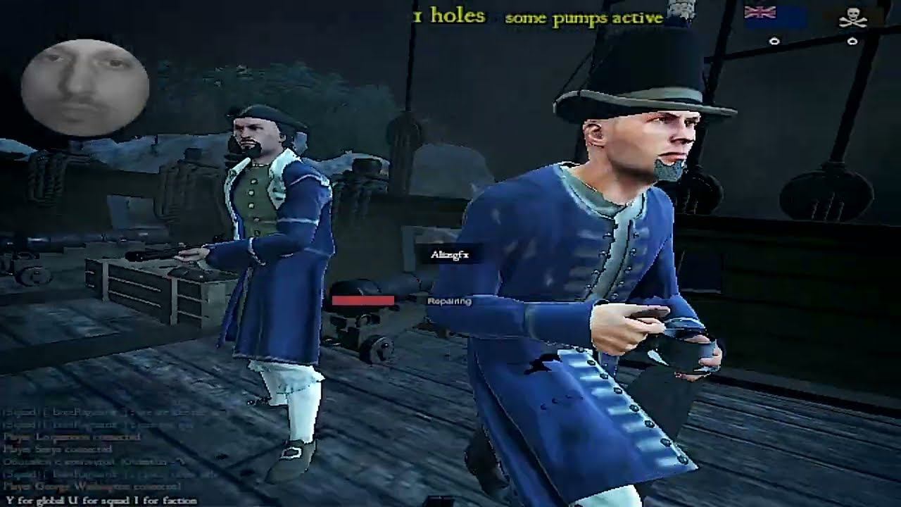 There is no attack, only a boat | Blackwake | Letsplay [No Commentary]