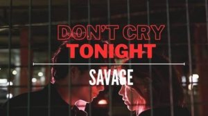 Savage feat. Ice MC - Don't Cry Tonight (DJ SHABAYOFF RMX)