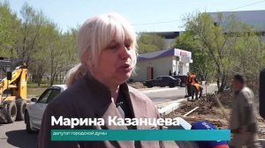 (21.05.2026) Обновление внутриквартальных проездов идёт полным ходом в Комсомольске
