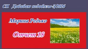 СП «Добиваю недовязы-5/2026» / Отчет 18
