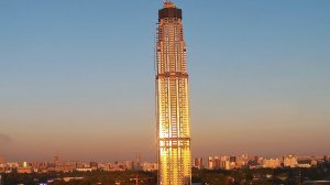 Five Towers — небоскрёб на Ленинском (timelapse)