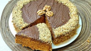 Вкус из Детства! Вафельный торт без выпечки. Вафельный торт со сгущенкой. Рецепт вафельного торта