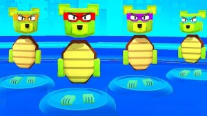 КОМАНДА ЧЕРЕПАХ ВСЕ БОИ С БОССАМИ Super Bear Adventure/Приключения Супер Медведя