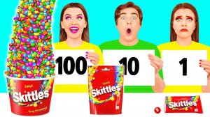 100 Слоев еды Челлендж # Смешные Ситуации от BooBoom Challenge