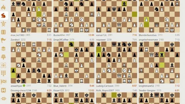 Трансляции на Lichess, рапид – запись №17 - 125of142