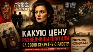 Самая опасная роль СССР — жены разведчиков-нелегалов | Тайны КГБ