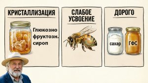 Глюкозно-фруктозный сироп: Секрет эффективной подкормки от мэтра пчеловодства