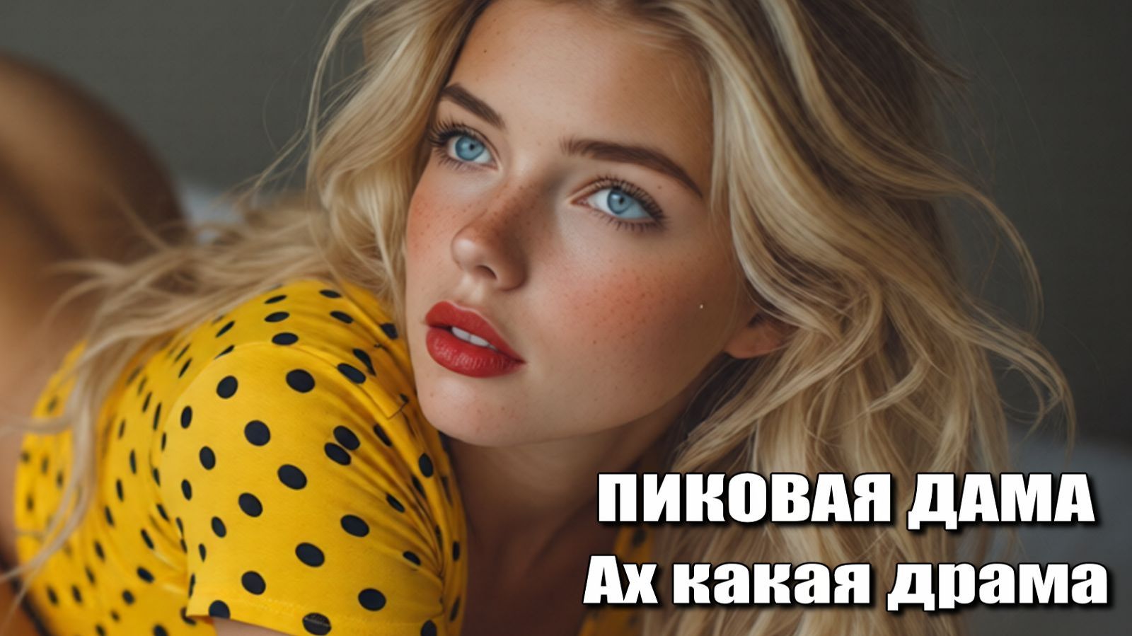 ПИКОВАЯ ДАМА Ах какая драма... Хиты 2026 года. Песни ИИ. #музыкаИИ.