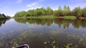 Ловля язя сплавом с сапборда