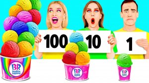 100 Слоев еды Челлендж # Смешные моменты от BooBoom Challenge