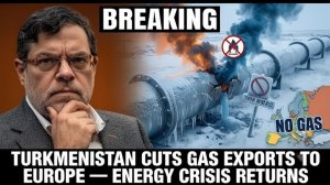 Professor Marandi BREAKING  Turkmenistan Cuts Gas Exports to Europe — Energy Crisis Returns 10