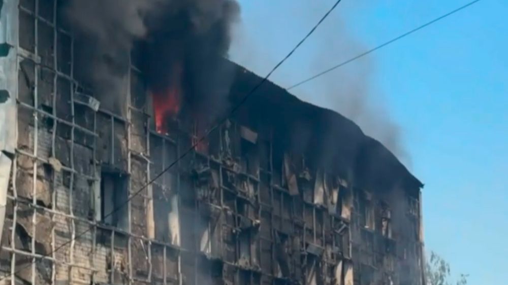 Последствия удара ВСУ по Старобельску в ЛНР