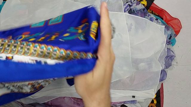 Платки шарфы летние секонд оптом 1 пак