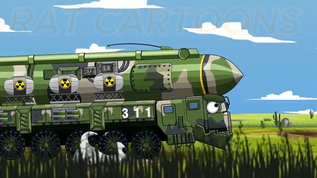 Жёлтый корабль против Зелёного корабля — Эпическое морское сражение! — Танковая мультяшная битва