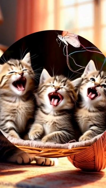 милые котята 🤗 смотреть онлайн