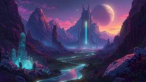 SANCTUARY ｜ Electronic Synthwave Mix for Deep Focus, Concentration & Productivity-(1076p30)