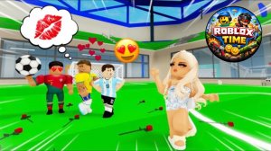 ROBLOX ФУТБОЛИСТЫ СПОРЯТ ИЗ-ЗА МЕНЯ в Brookhaven RP 😳⚽️