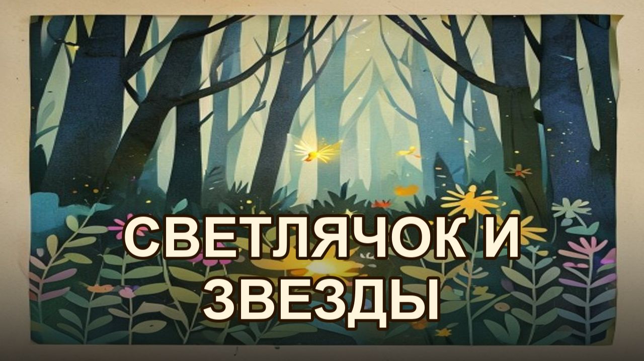 Как светлячок стал звездным другом
