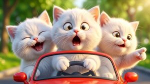 Отряд милых кошек отправляется в большое приключение! Весёлая история от утра до ночи (3D‑анимация