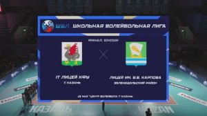 Финал  Юноши Школьной волейбольной лиги РТ (Сезон 2025/2026)