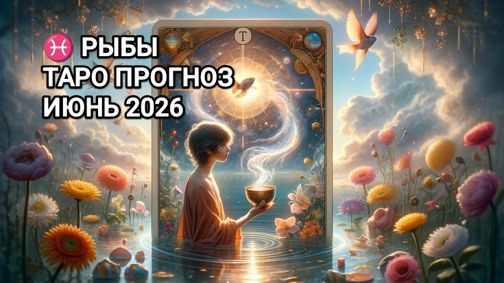 ♓ РЫБЫ ✨ ТАРО ПРОГНОЗ ИЮНЬ 2026
