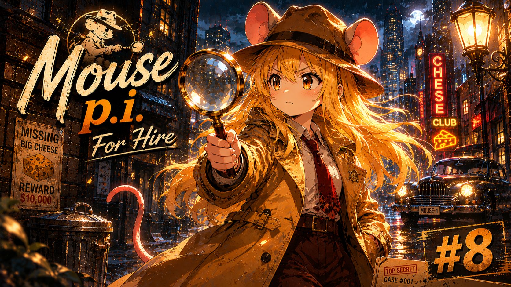 MOUSE P.I. For Hire➤Umaru detective➤#8