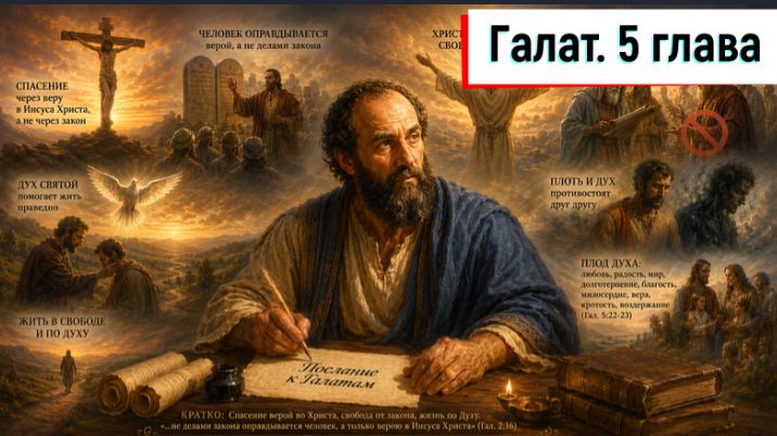 Галатам 5:1-26