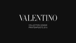 Показ мужской коллекции Valentino весна-лето 2016