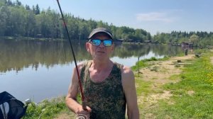 Интервью с одним из наших гостей о сегодняшней рыбалке.