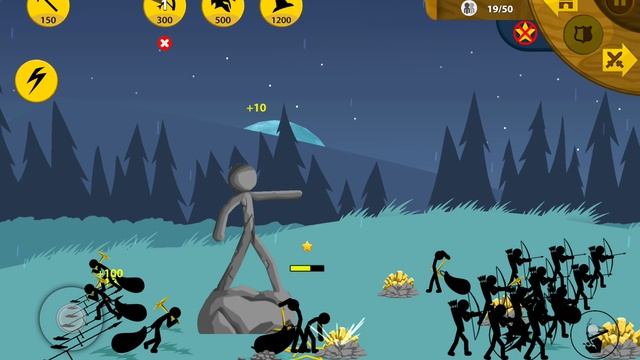 Stick War Legacy, миссия 39 (insane, без баффов, без скинов)