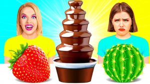 Шоколадный Фонтан Челлендж # Сумасшедший челлендж c BooBoom Challenge