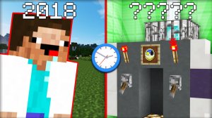 УЧЁНЫЙ НУБ ПОСТРОИЛ МАШИНУ ВРЕМЕНИ ЧЕРЕЗ 10000 ЛЕТ В МАЙНКРАФТ | Риколит Minecraft