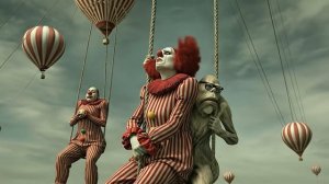 Surreal AI Circus - Man On The Trapeze ｜ 4K-(1080p30)