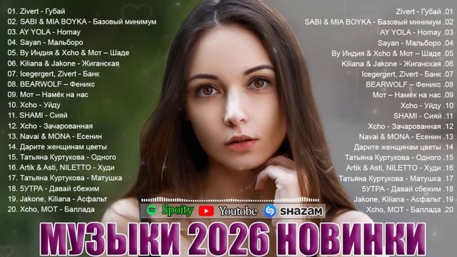 ХИТЫ 2026🎉Музыка в тренде 2026🔥САМЫЕ ЛУЧШИЕ ПЕСНИ 2026🔥ТАНЦЕВАЛЬНАЯ МУЗЫКА 2026 🔥Русская Музыка