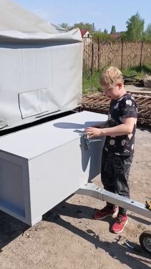 Обзор на ящик для прицепа