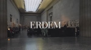 Показ женской коллекции Erdem осень-зима 2024-2025