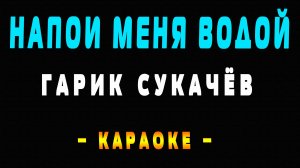 Караоке Гарик Сукачев - Напои меня водой