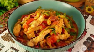 РАГУ С КУРИЦЕЙ И КАБАЧКАМИ
