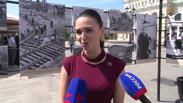 Выставка, посвящённая 130-летию нижегородского трамвая, открылась на Большой Покровской