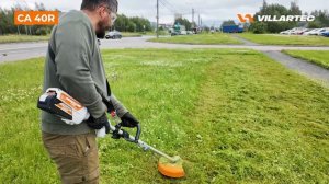 Аккумуляторный триммер VILLARTEC CA 40R. На сколько хватает одного аккумулятора