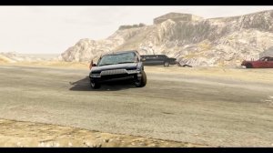 BeamNG Drive - Гонки и столкновения на лимузине Gavril Grand Marshal