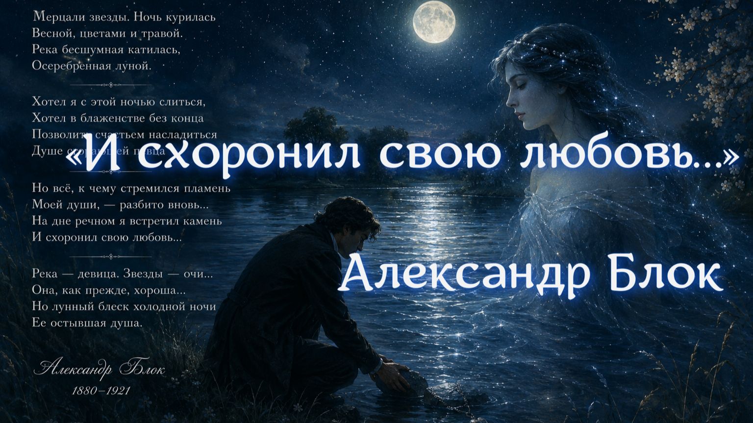 «И схоронил свою любовь…» 🌙| Александр Блок