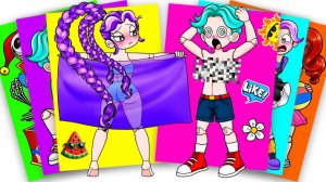 ЛИЛИ ЛАВБРЕЙДС В РЕАЛЬНОЙ ЖИЗНИ - Poppy Playtime 5 Дневник наклеек своими руками